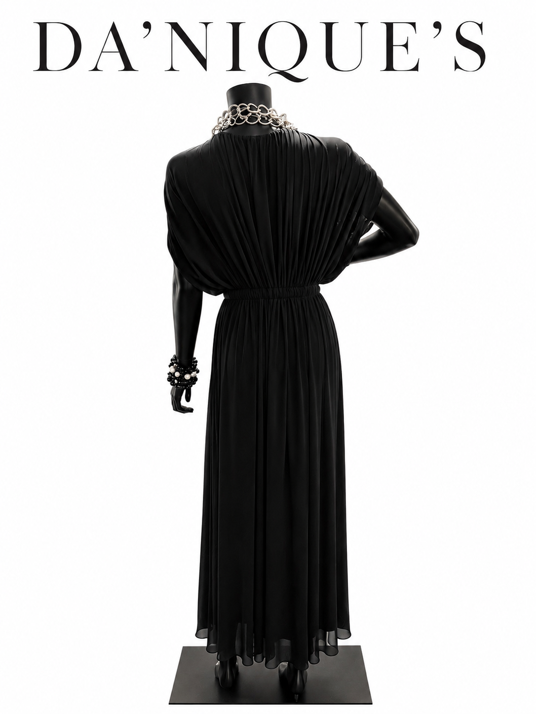 Dress Maxi Sheer Black Mesh Front Slits with Shorts Plus Size
