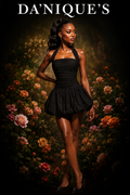 Halter Top Mini Balloon Dress