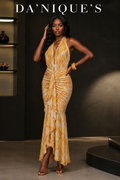 Lemon Yellow Maxi with Open Slit